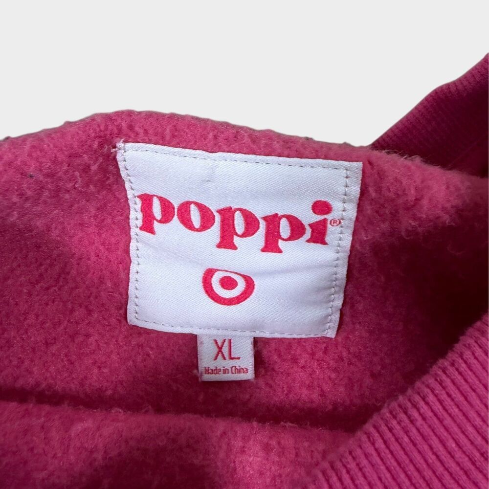 Poppi Soda Iconic Flavor Forever Pink Sweatshirt Crewneck Target Merch XL - Picture 8 of 11
